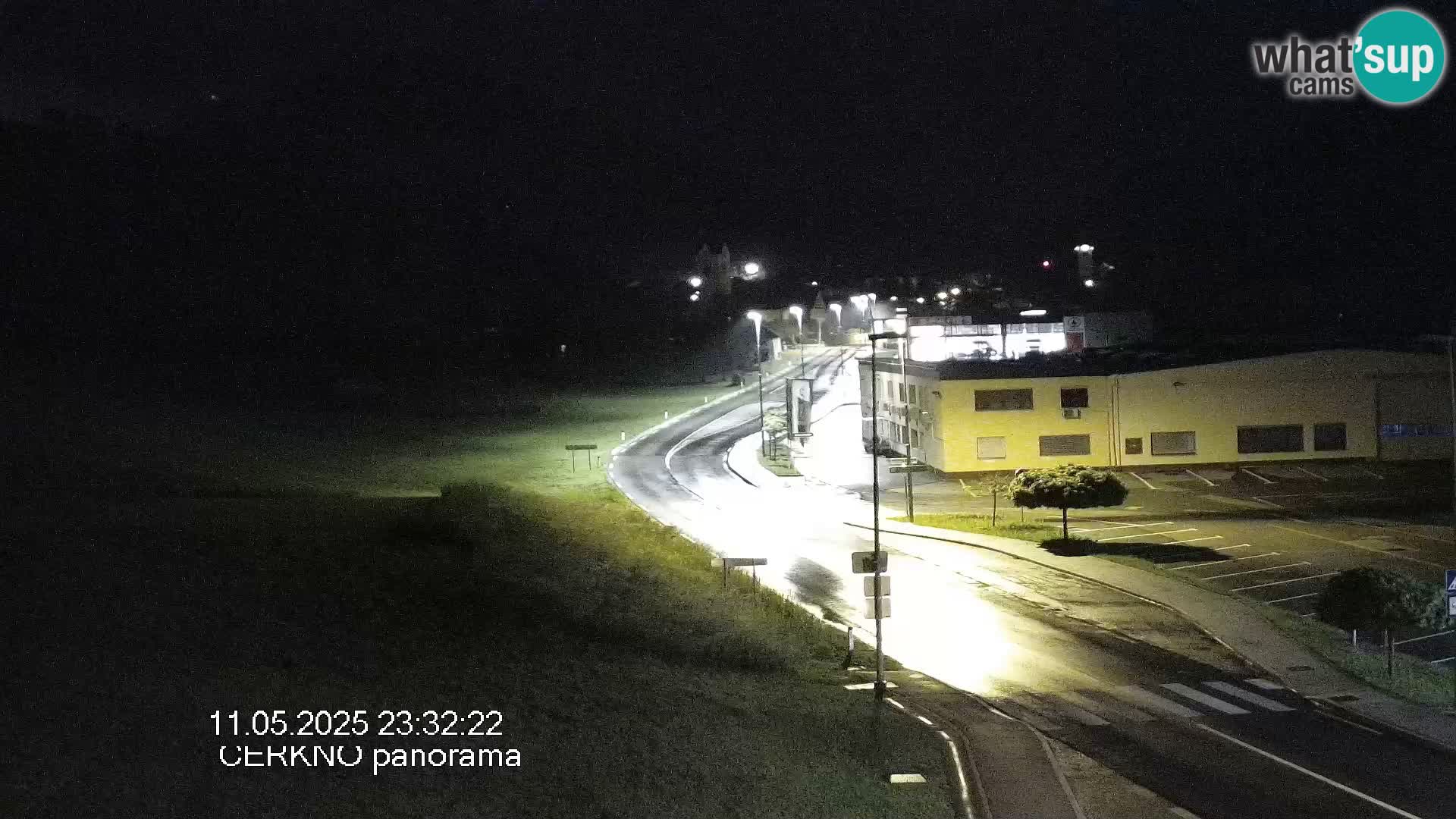 Cerkno entrada a la ciudad Webcam en vivo