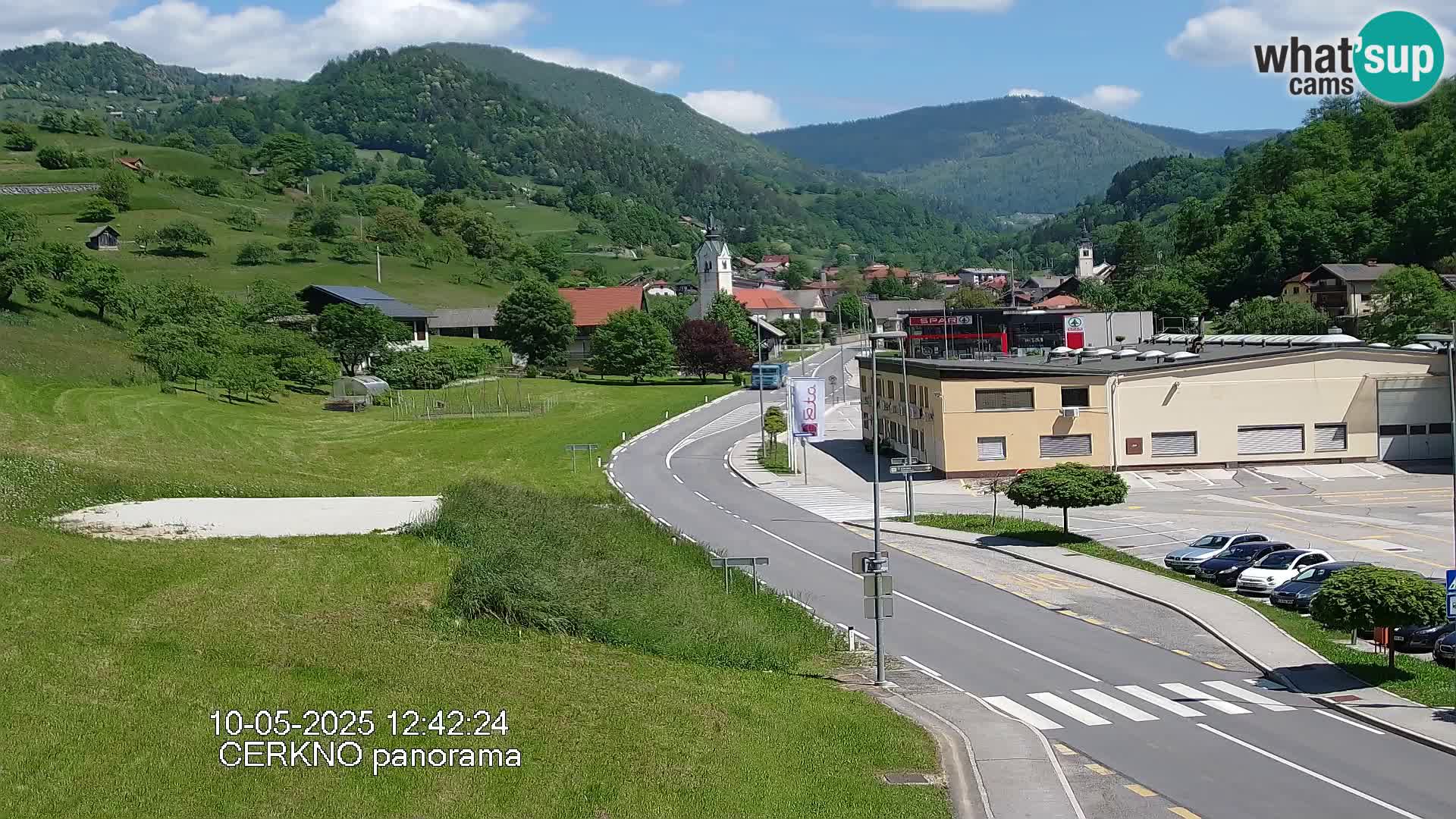 Webcam Ingresso Città di Cerkno