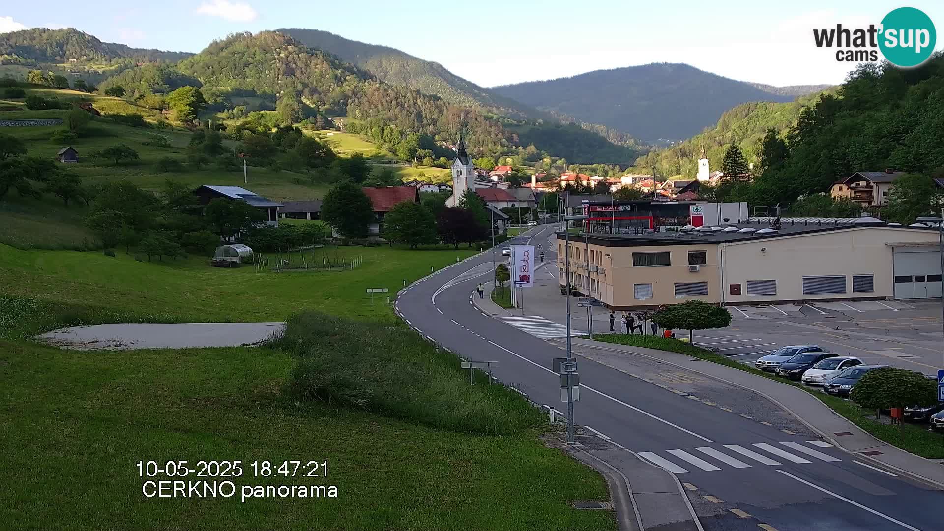 Cerkno Stadteingang Live-Webcam