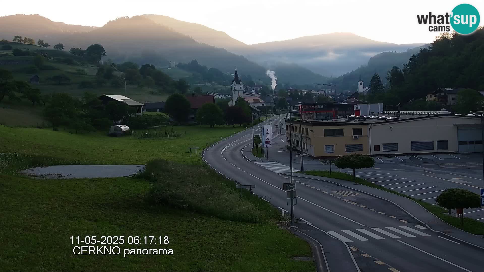 Cerkno Stadteingang Live-Webcam