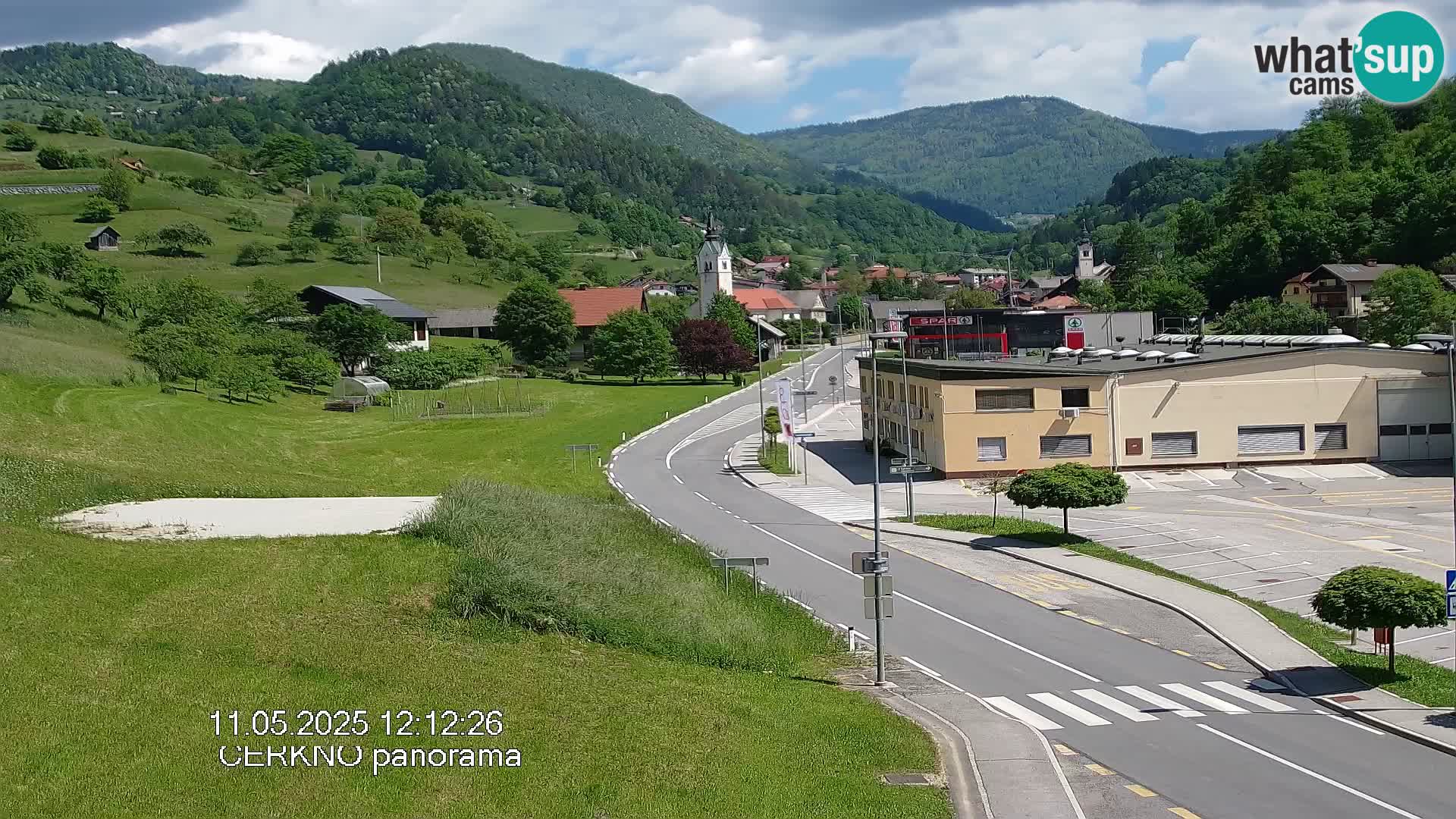 Cerkno Stadteingang Live-Webcam