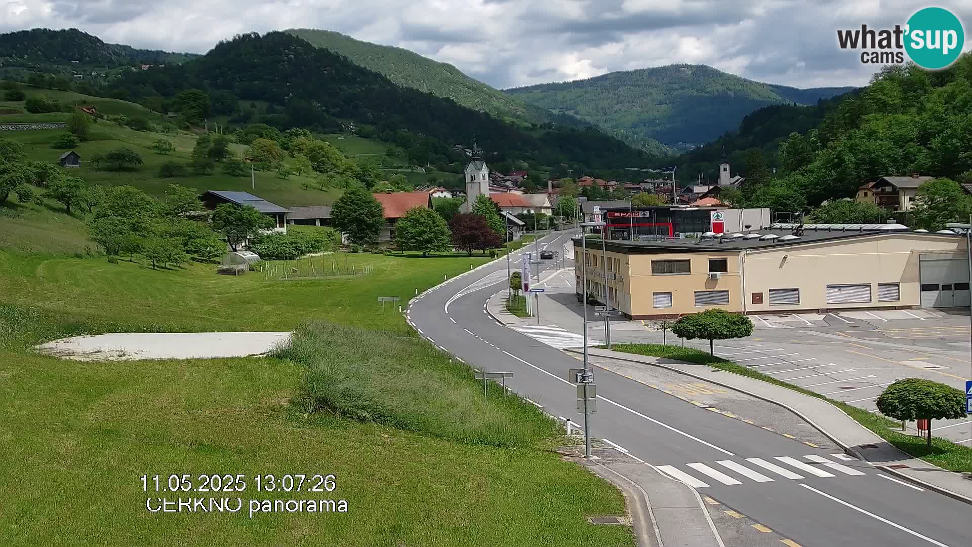 Webcam Ingresso Città di Cerkno