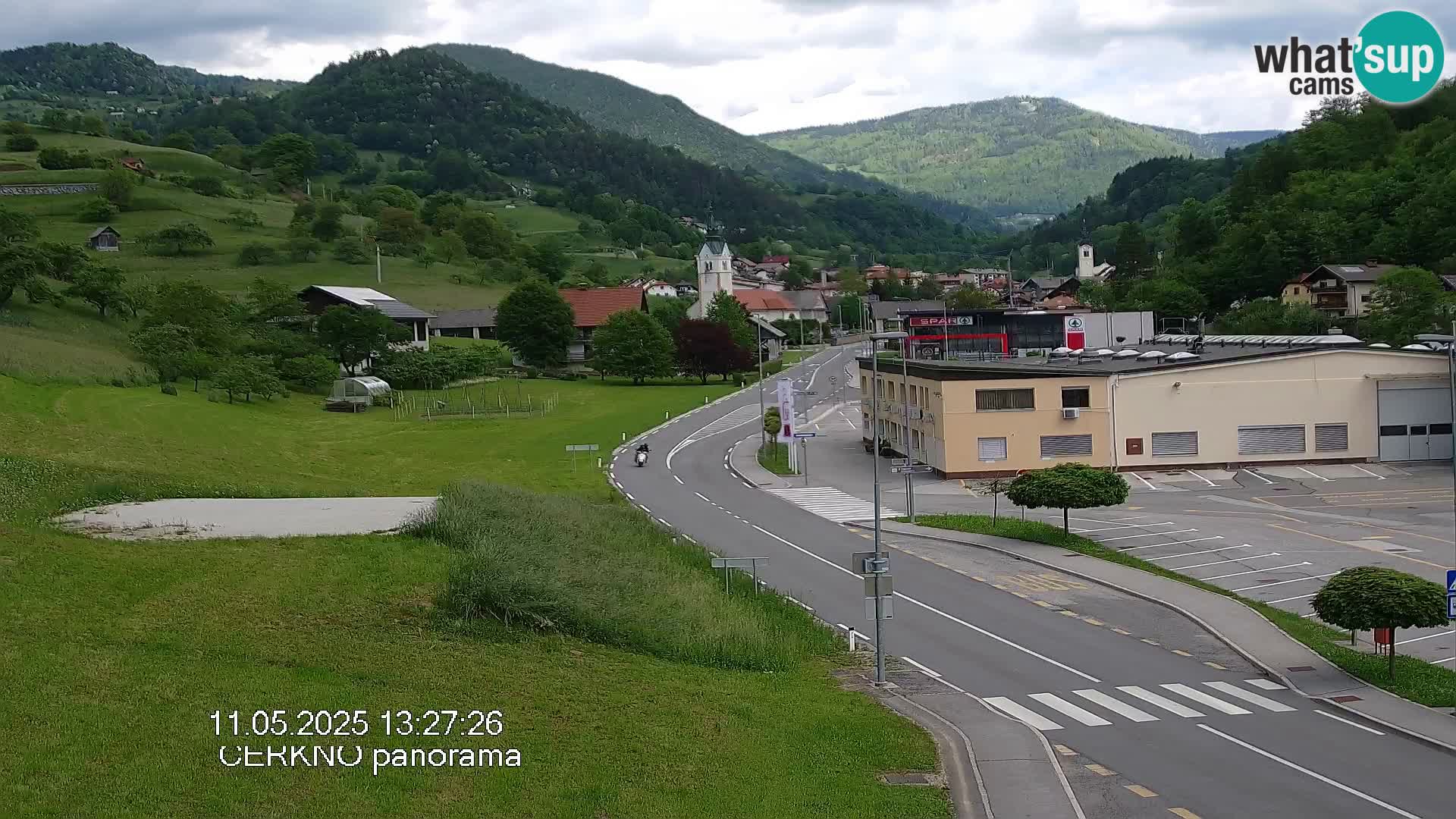 Cerkno Stadteingang Live-Webcam