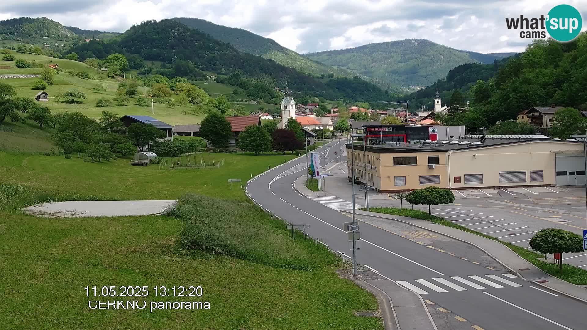 Cerkno Stadteingang Live-Webcam
