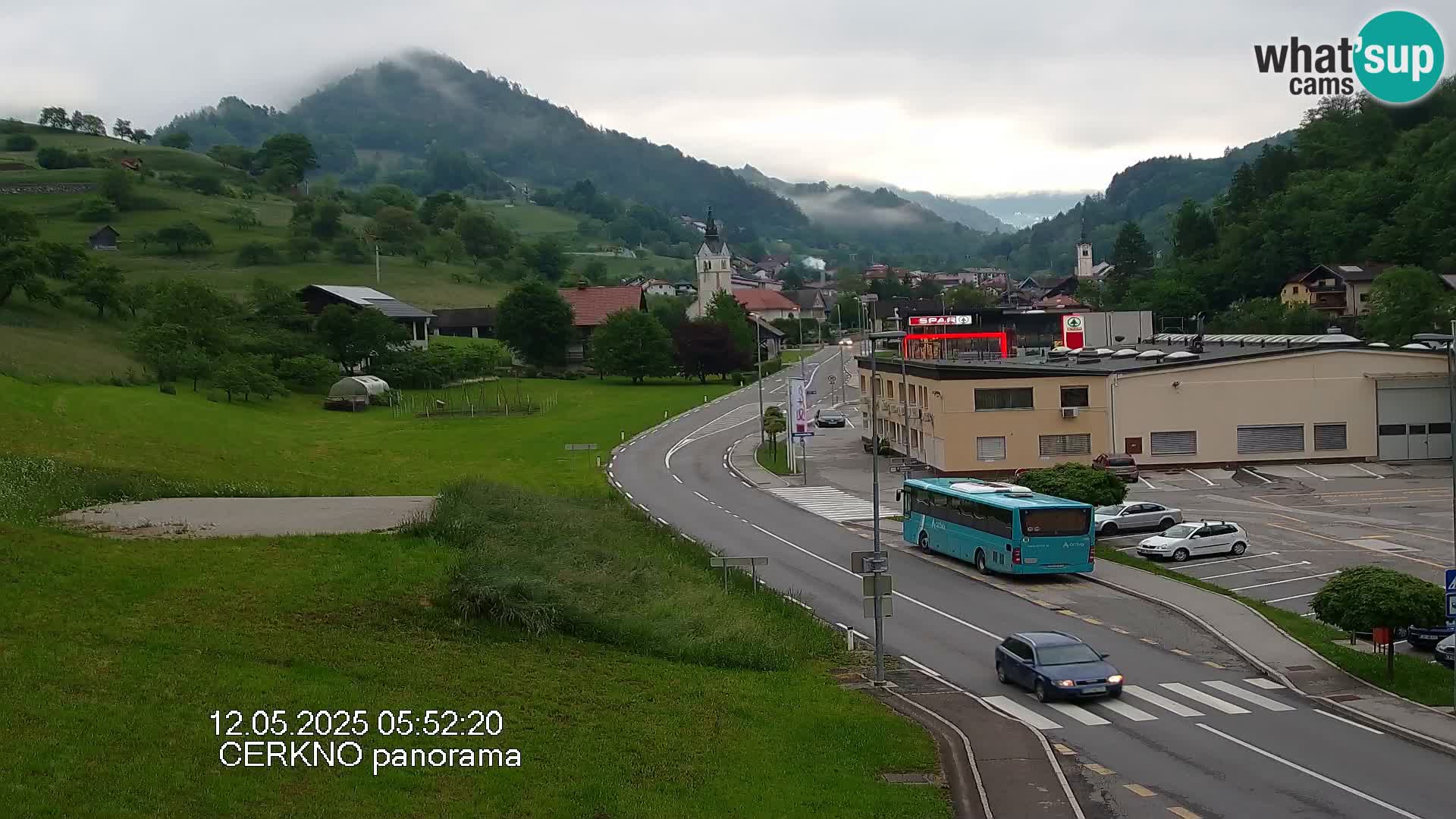 Cerkno Stadteingang Live-Webcam