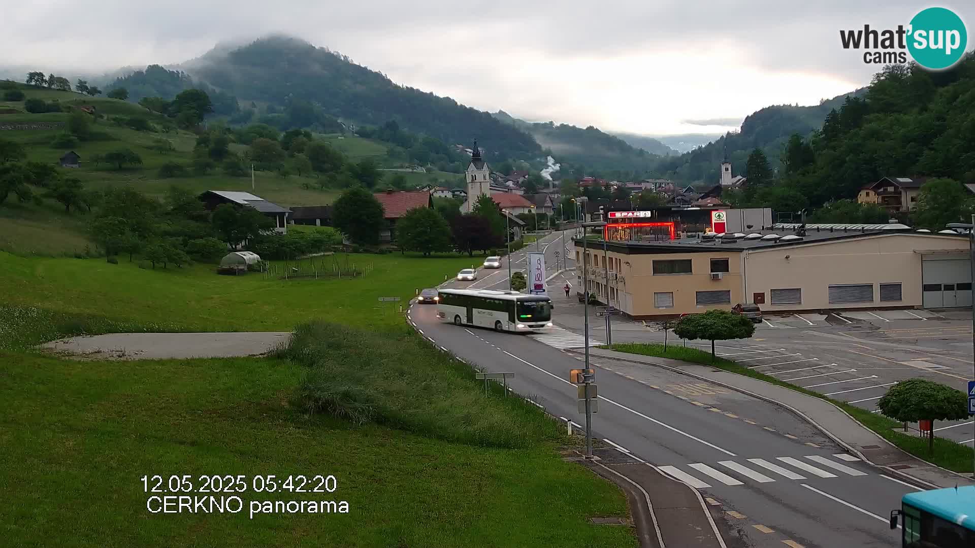 Webcam Ingresso Città di Cerkno