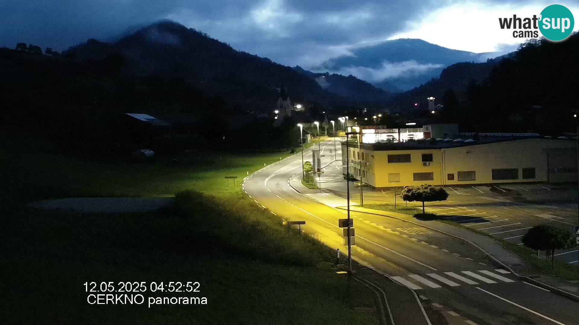 Cerkno ulaz u grad – Kamera uživo