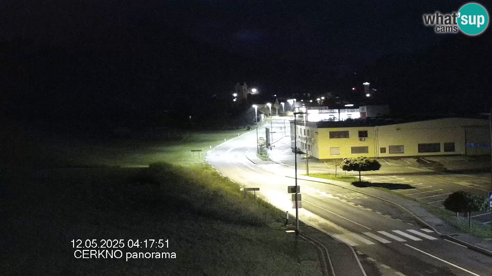 Cerkno ulaz u grad – Kamera uživo