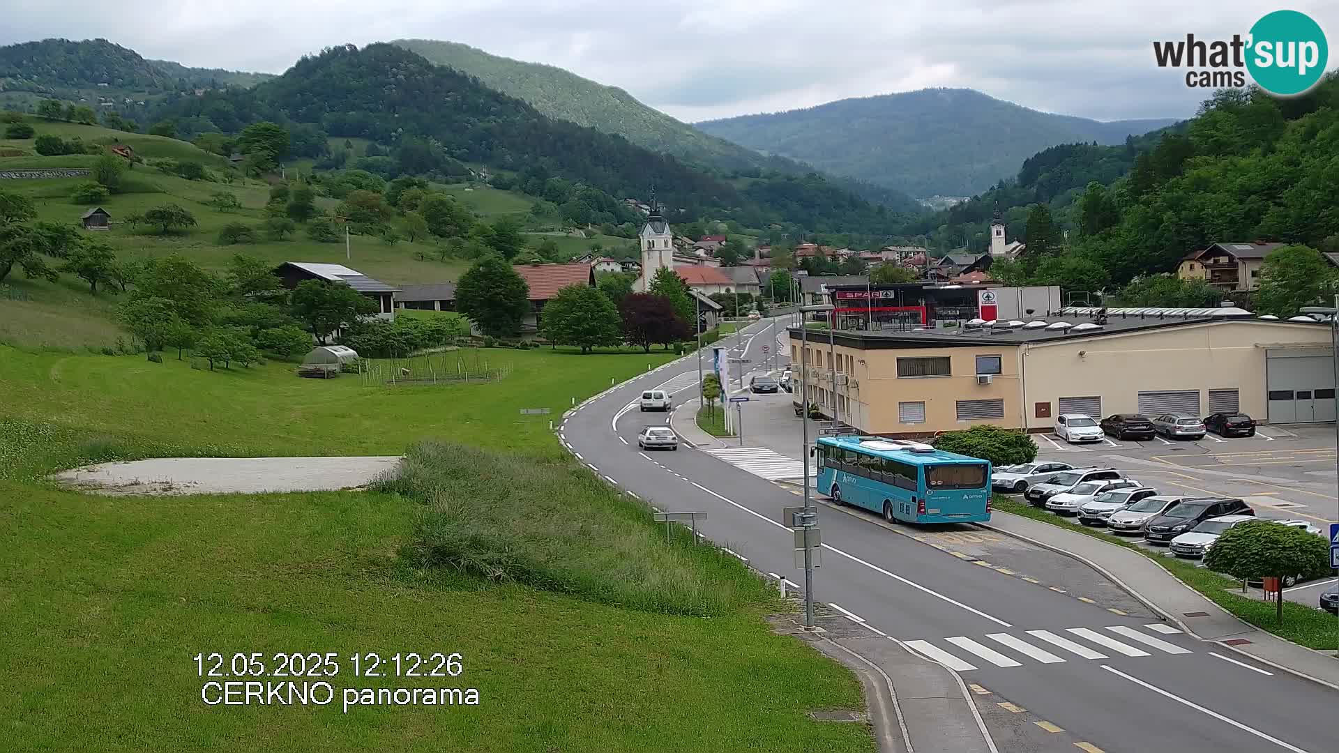Cerkno Stadteingang Live-Webcam