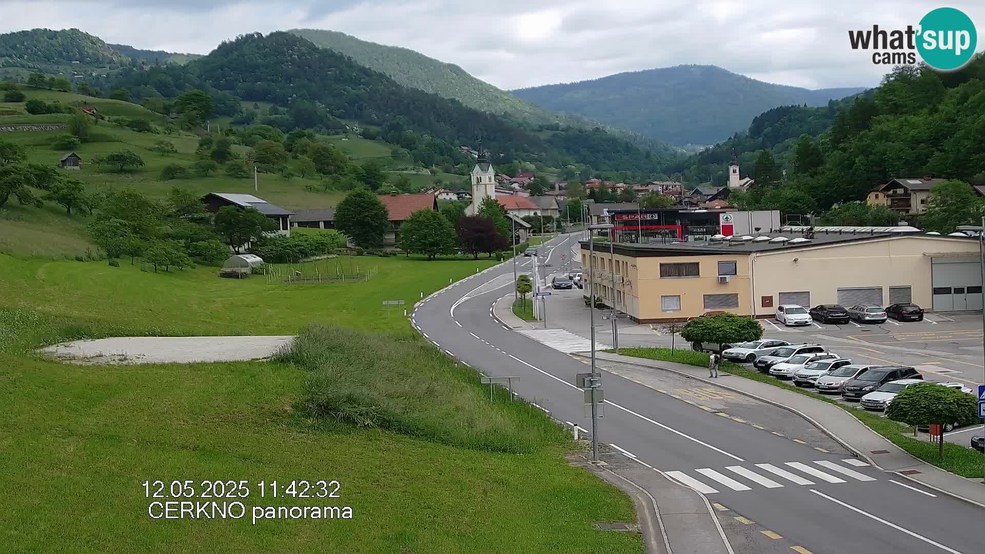Webcam Ingresso Città di Cerkno