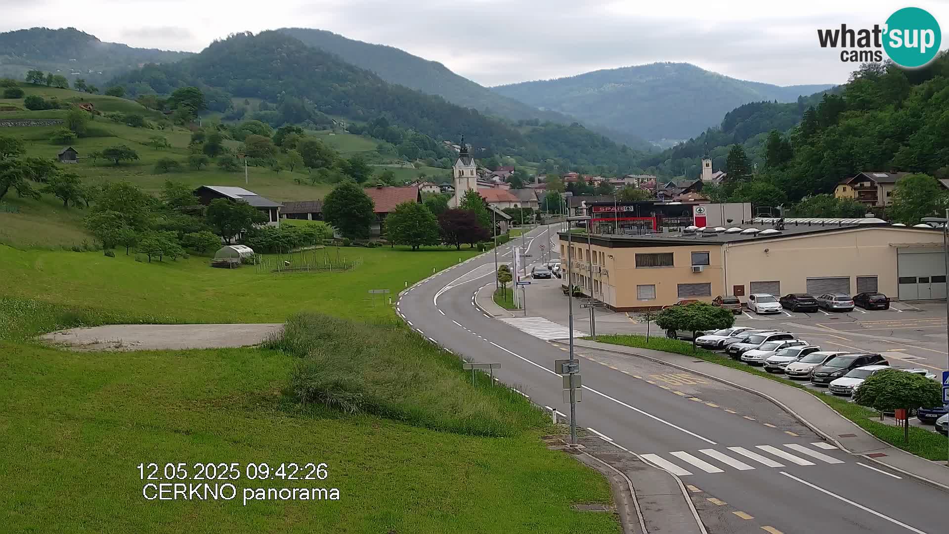 Cerkno Stadteingang Live-Webcam