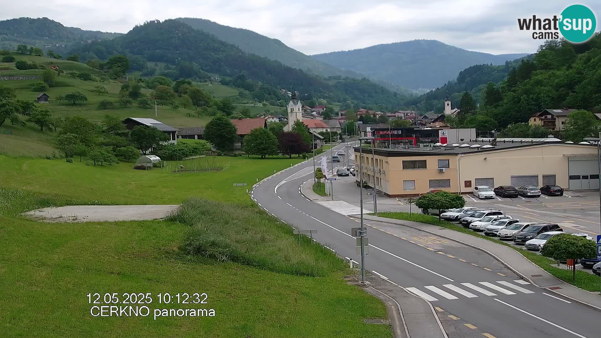 Webcam Ingresso Città di Cerkno