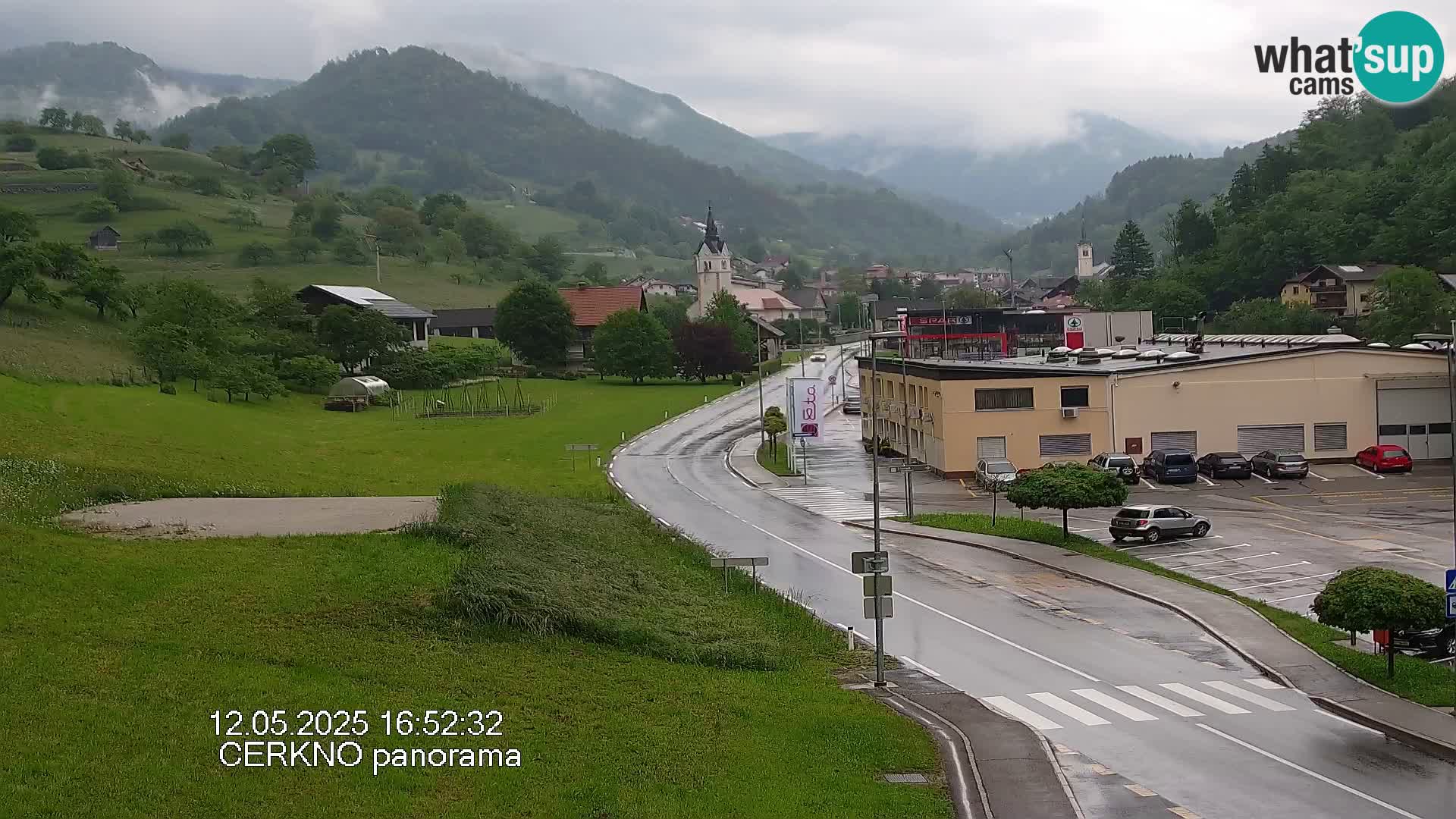 Webcam Ingresso Città di Cerkno