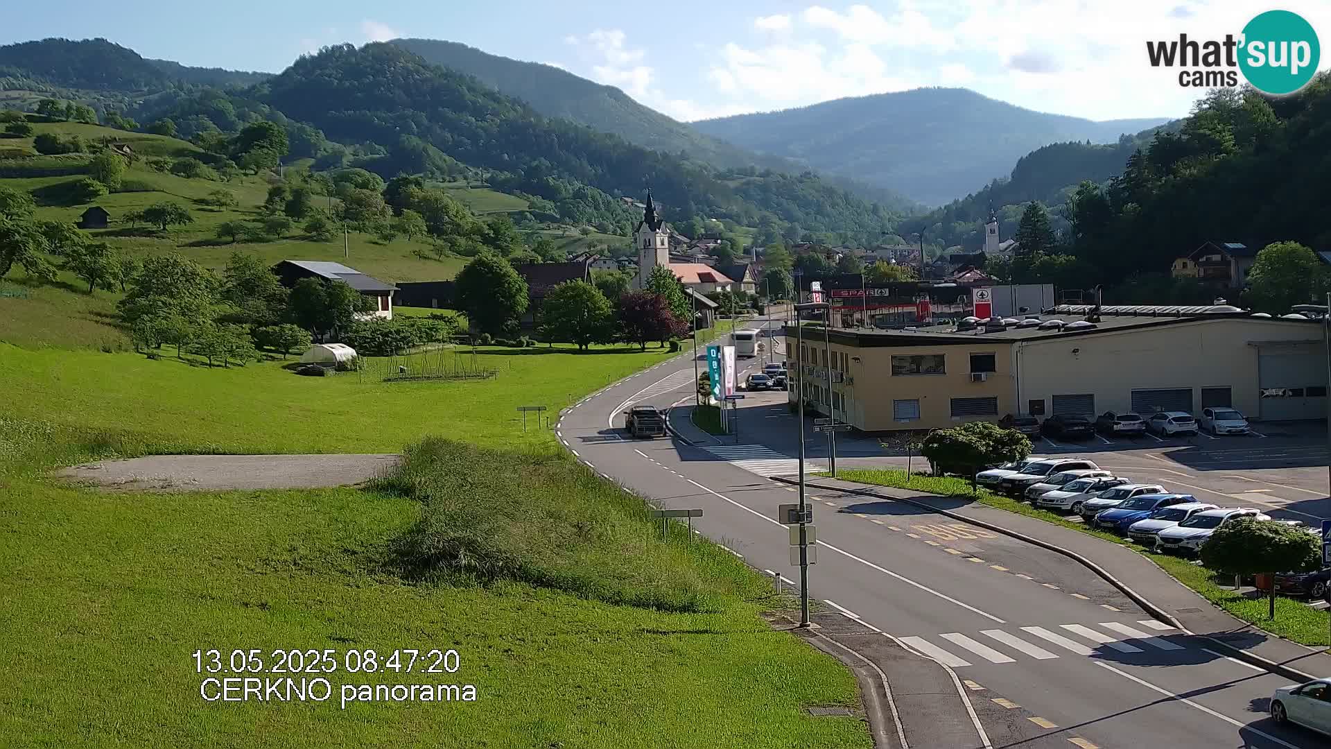 Webcam Ingresso Città di Cerkno