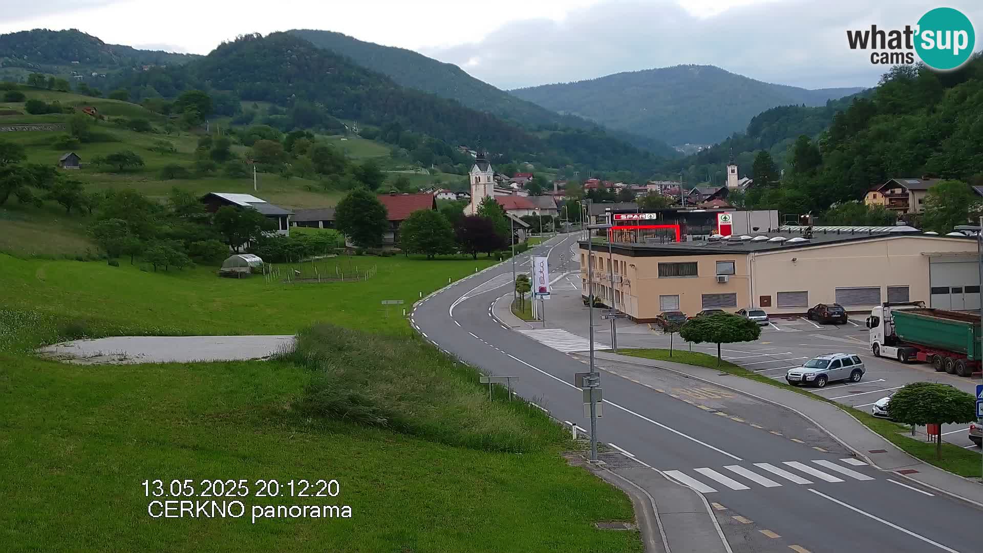 Webcam Ingresso Città di Cerkno