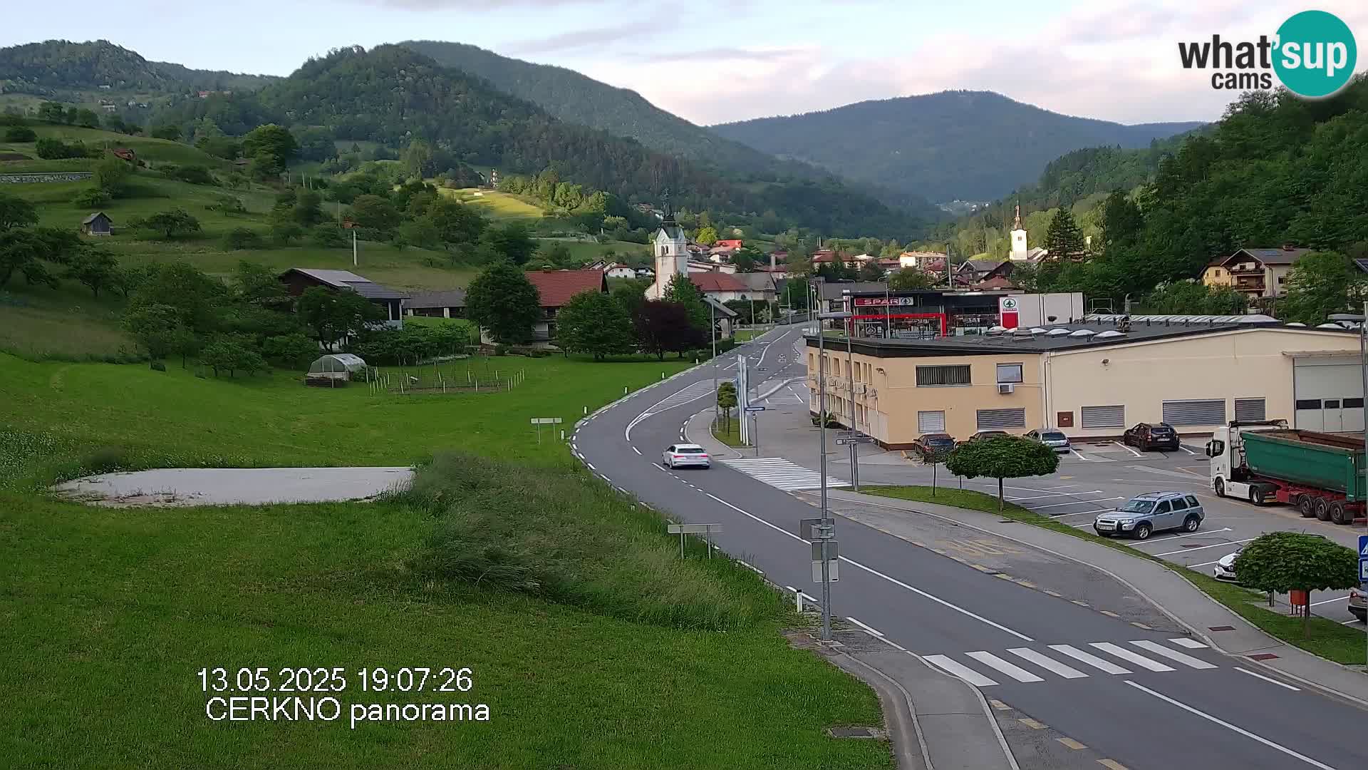 Cerkno Stadteingang Live-Webcam