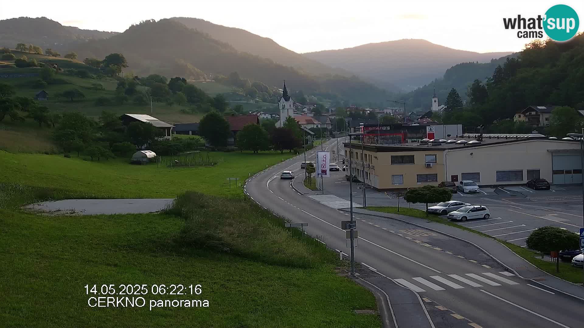 Cerkno ulaz u grad – Kamera uživo