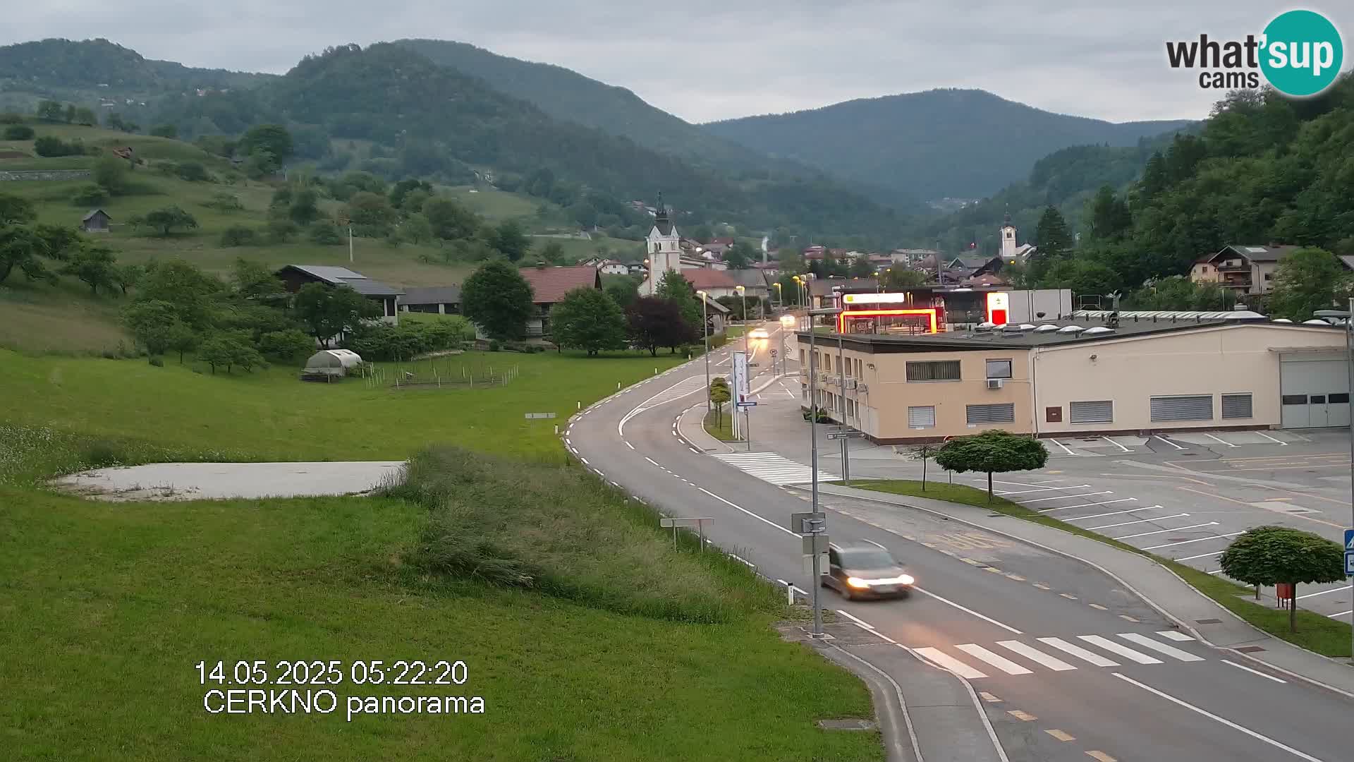 Webcam Ingresso Città di Cerkno