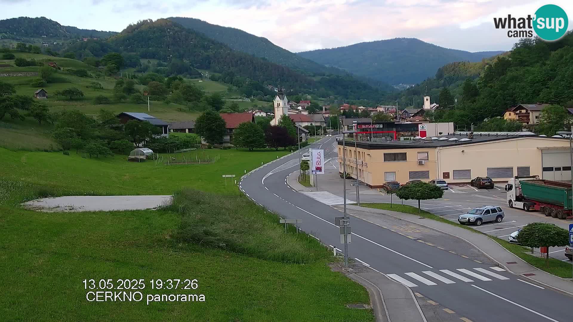 Cerkno Stadteingang Live-Webcam