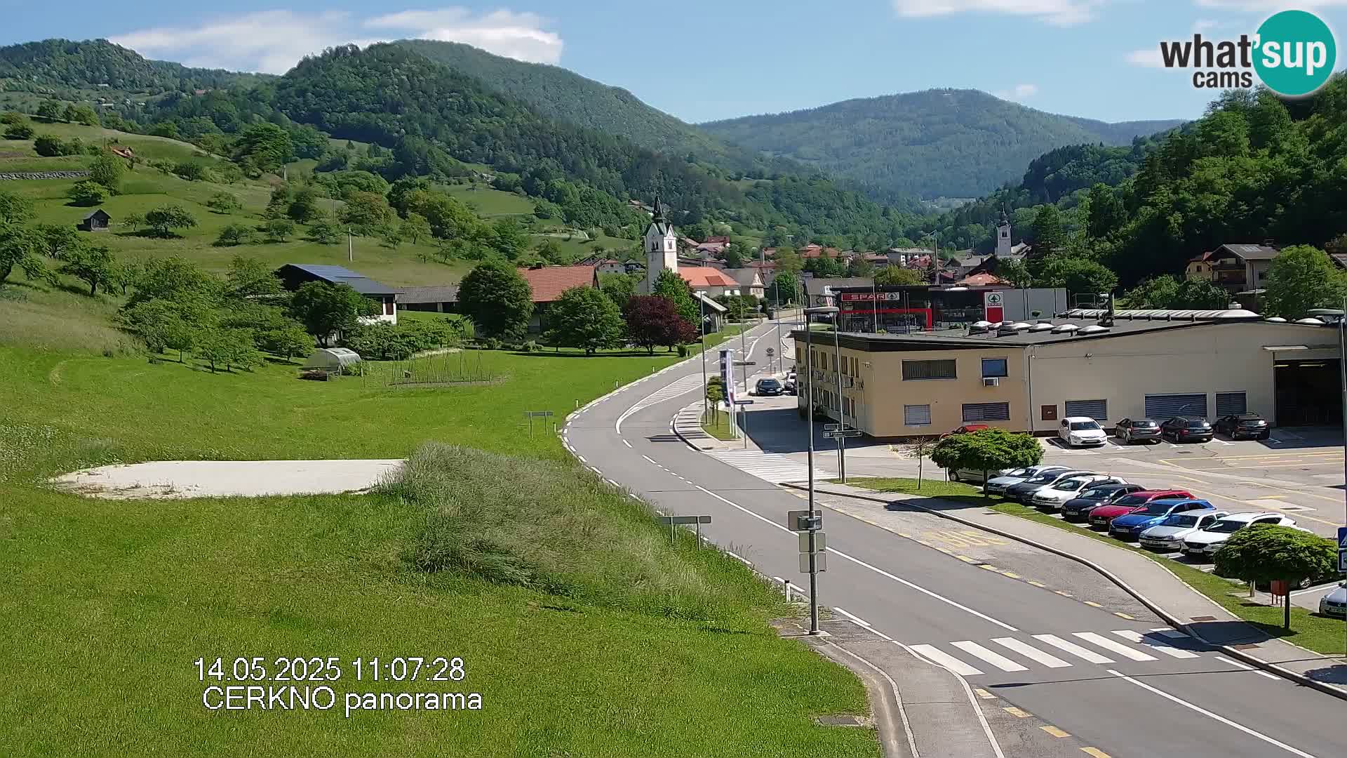 Webcam Ingresso Città di Cerkno