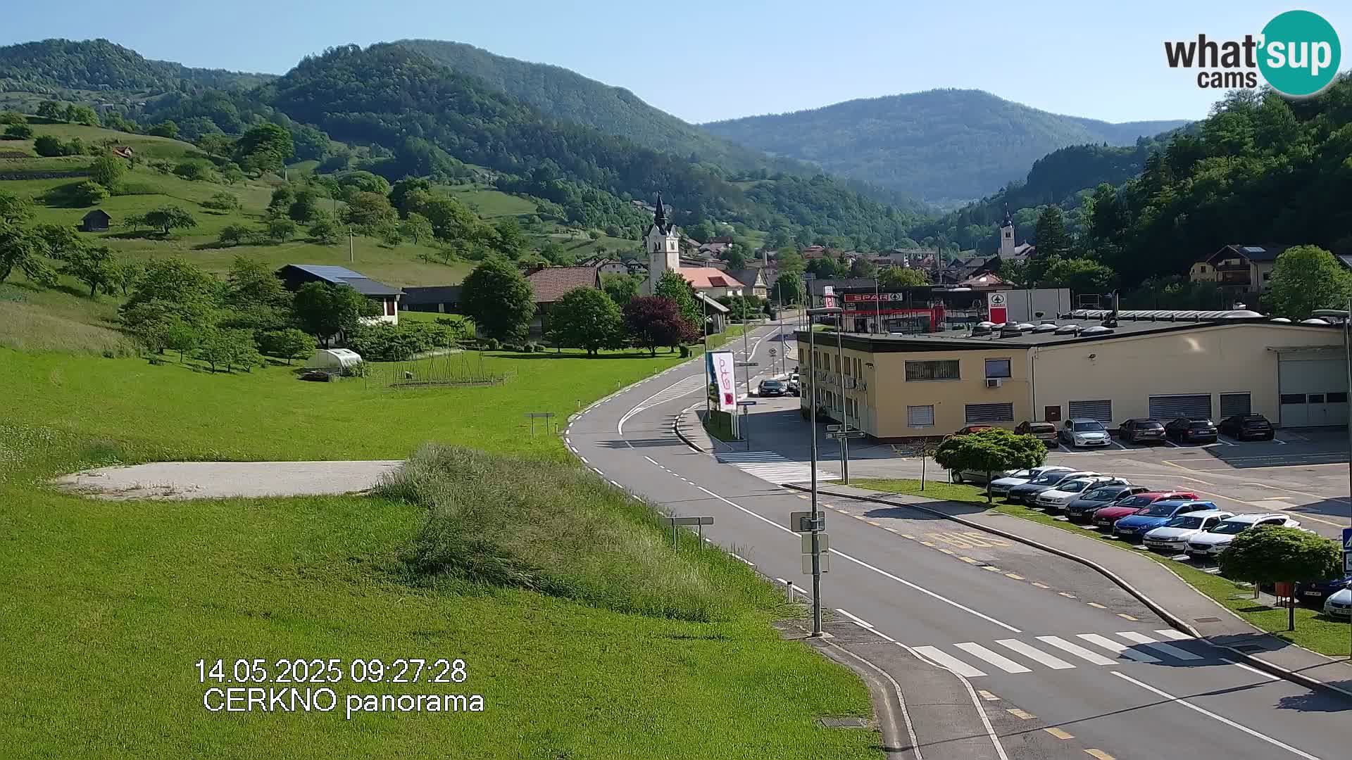 Webcam Ingresso Città di Cerkno