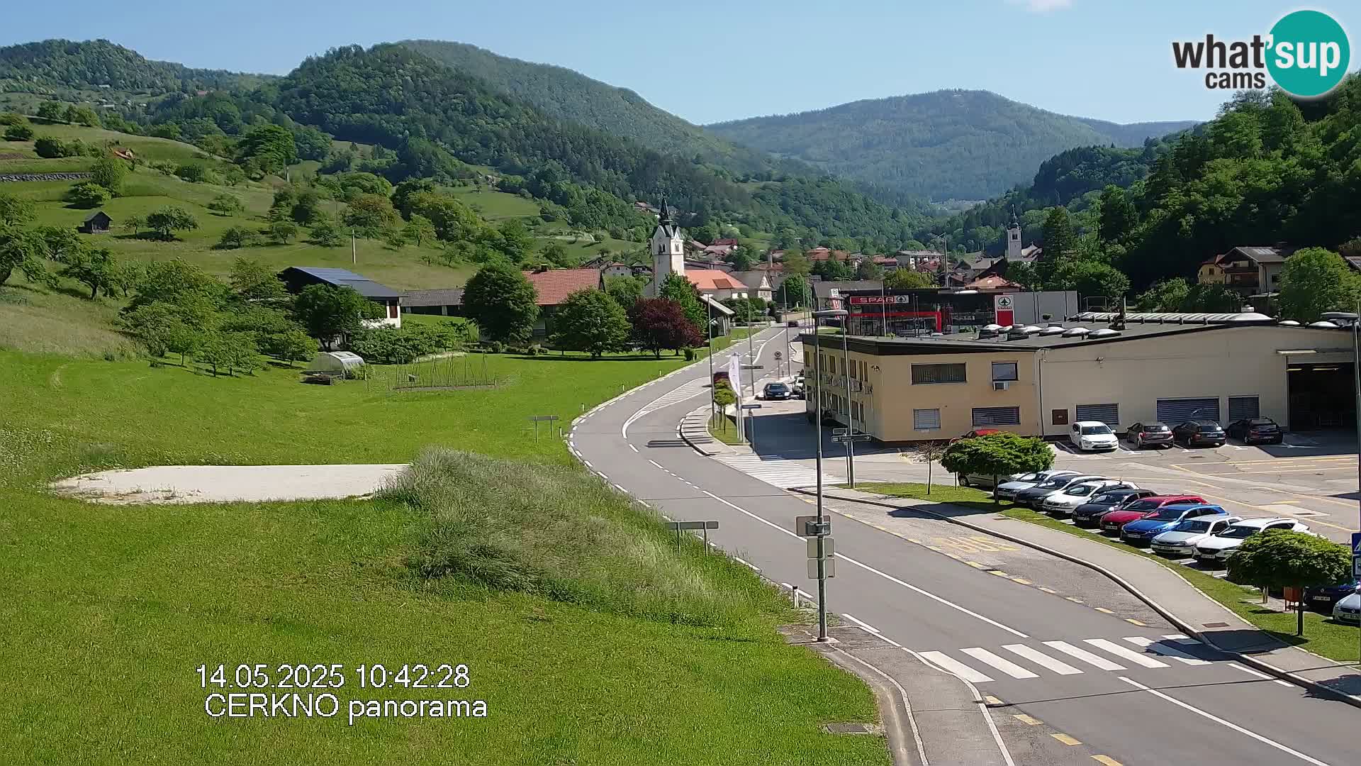 Cerkno Stadteingang Live-Webcam