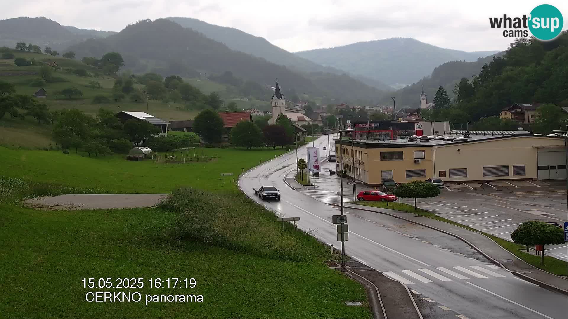 Cerkno vhod v mesto