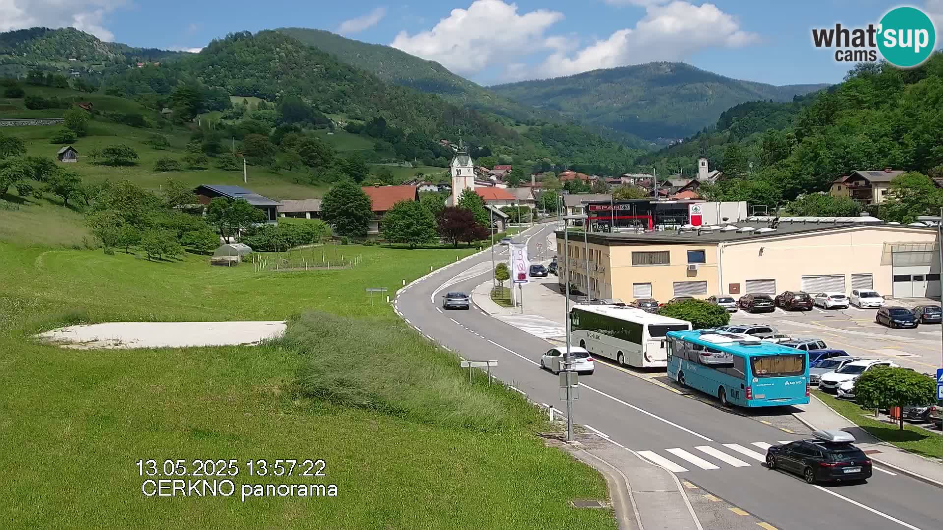 Webcam Ingresso Città di Cerkno