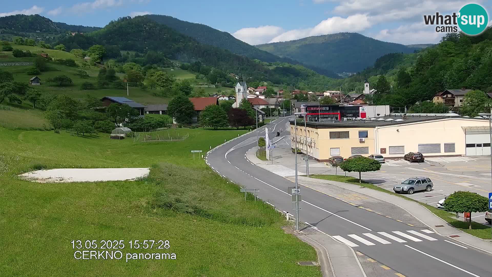 Webcam Ingresso Città di Cerkno