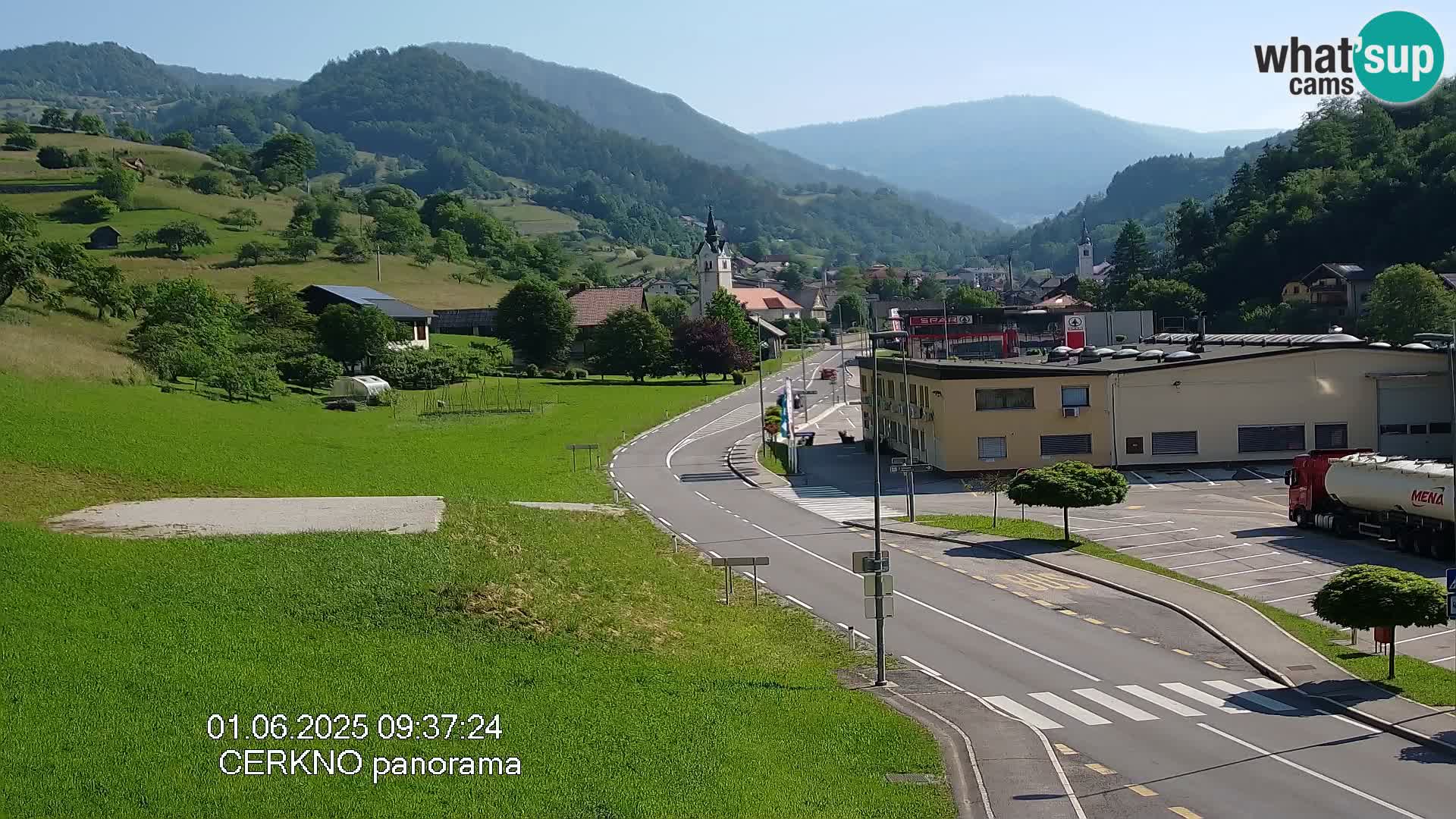 Webcam Ingresso Città di Cerkno