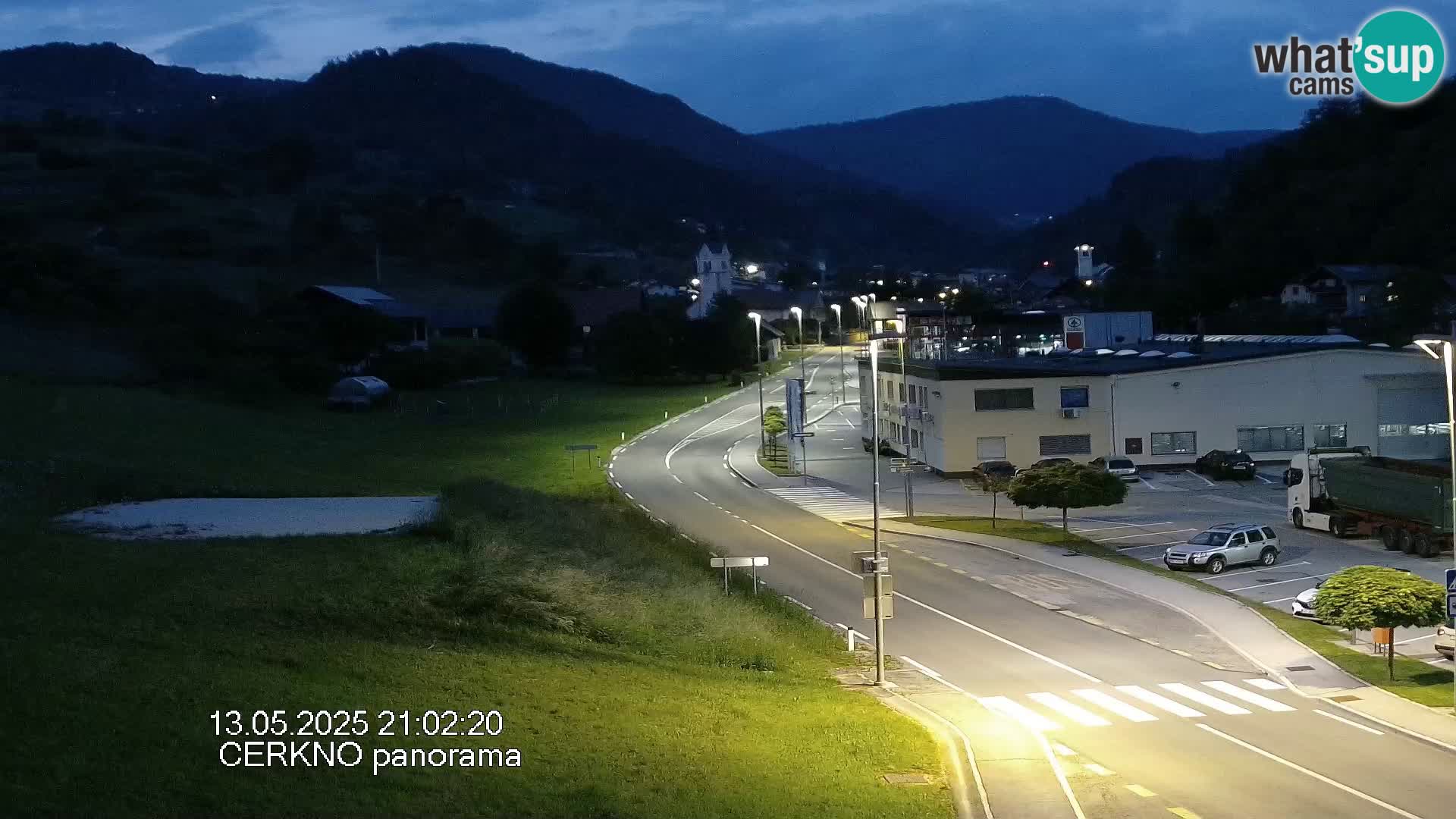 Cerkno ulaz u grad – Kamera uživo
