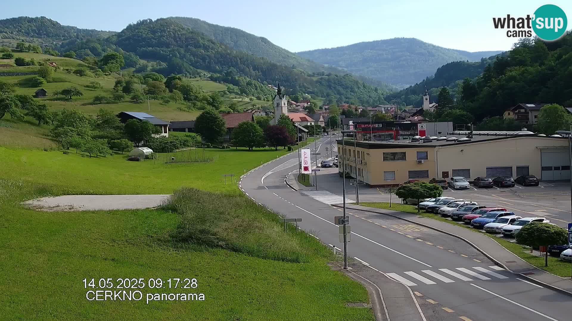 Cerkno vhod v mesto