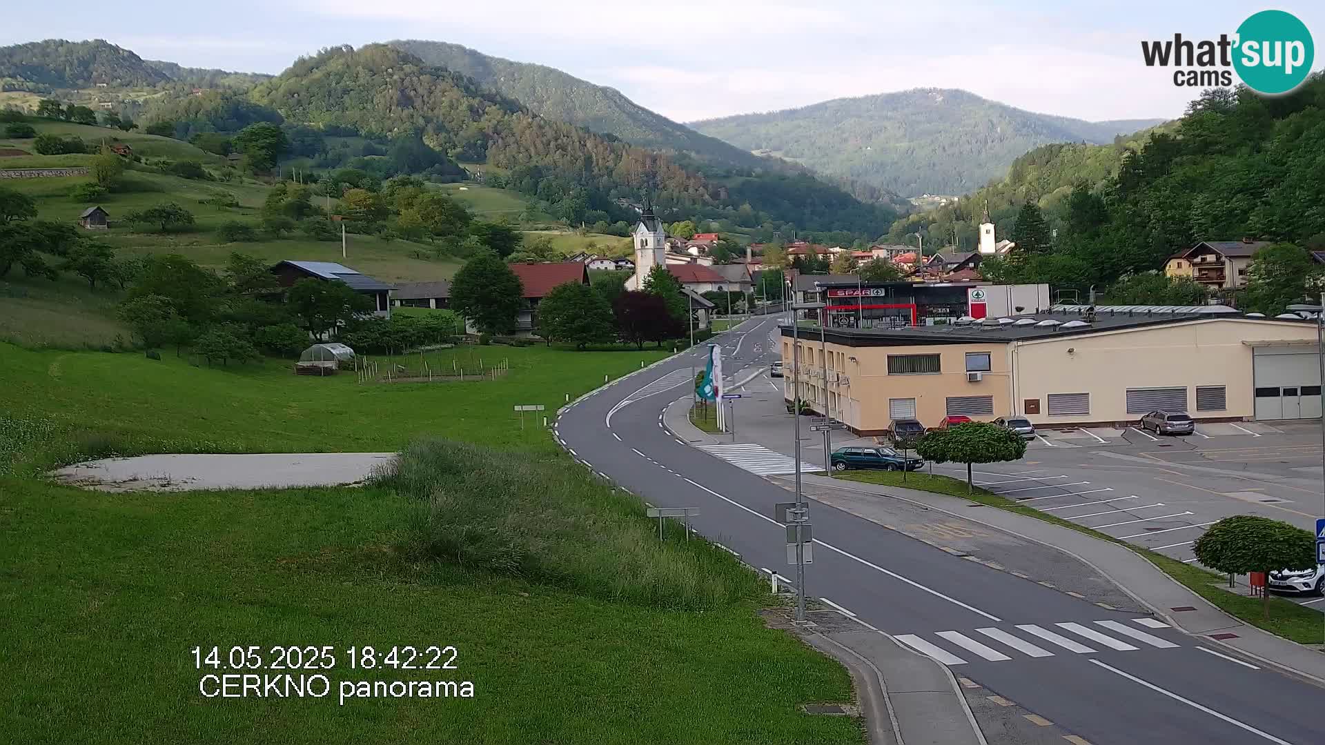 Webcam Ingresso Città di Cerkno