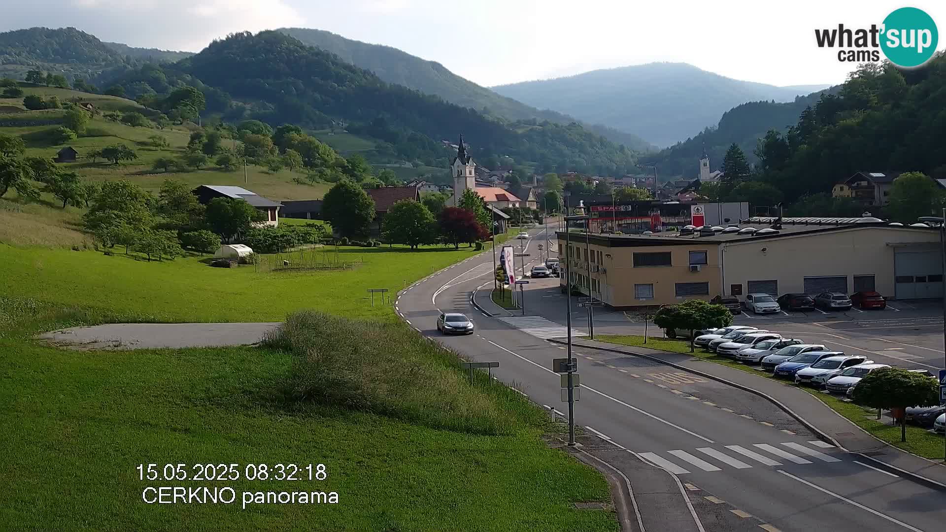 Webcam Ingresso Città di Cerkno