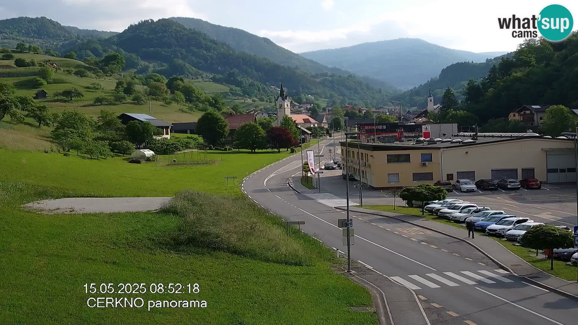 Webcam Ingresso Città di Cerkno