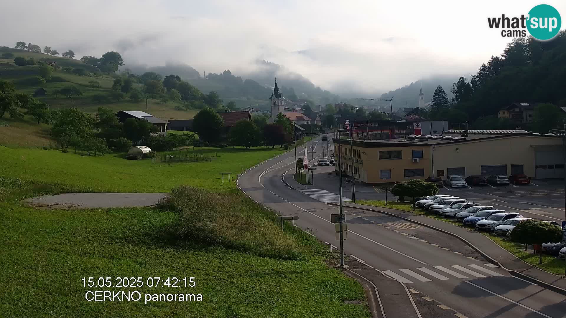 Cerkno Stadteingang Live-Webcam