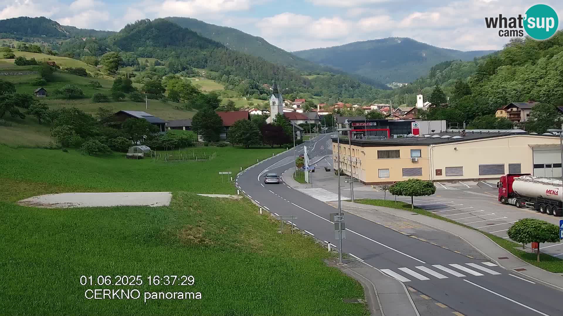 Cerkno vhod v mesto