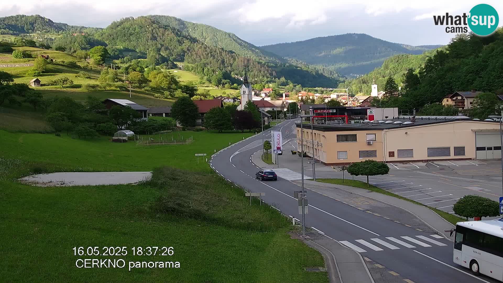 Webcam Ingresso Città di Cerkno