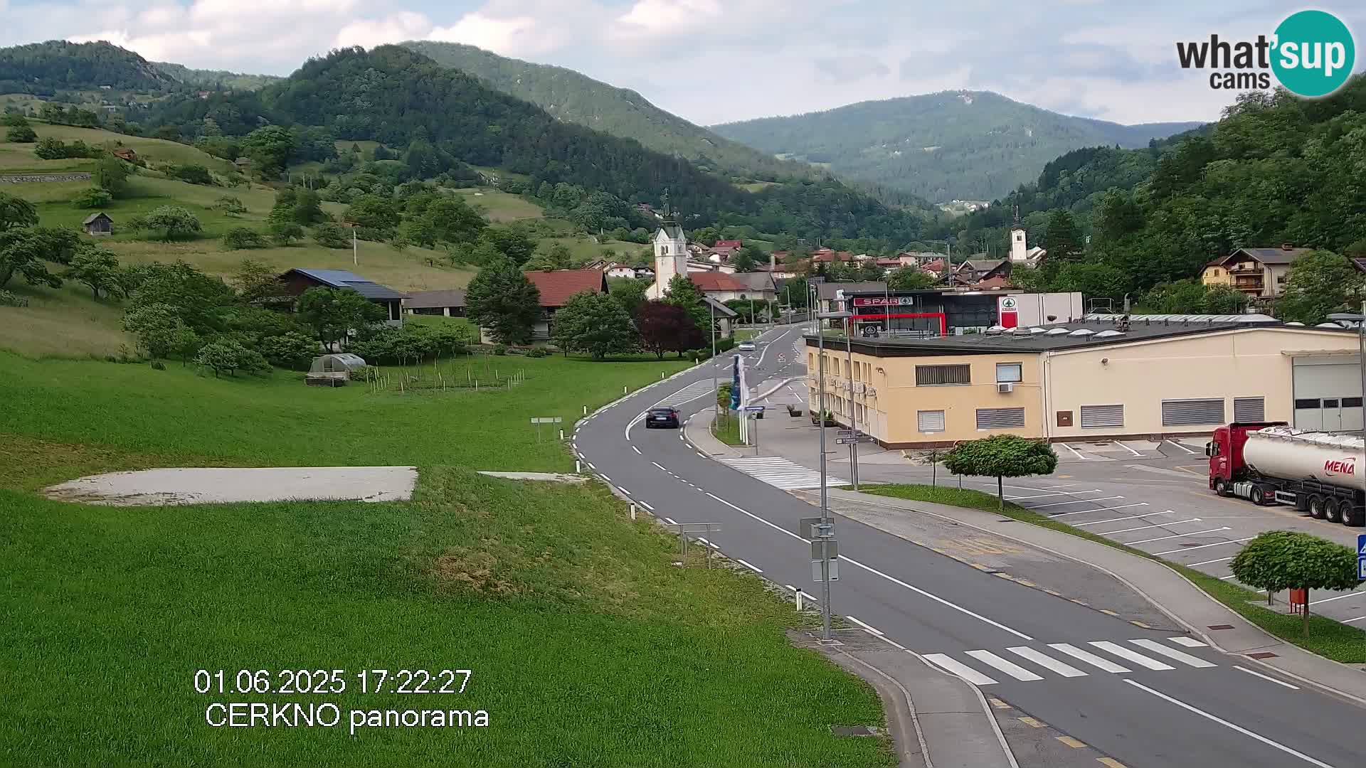 Webcam Ingresso Città di Cerkno