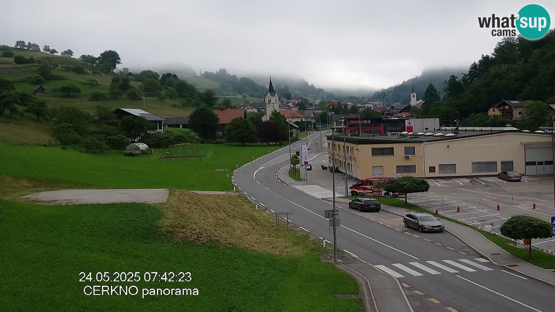 Webcam Ingresso Città di Cerkno