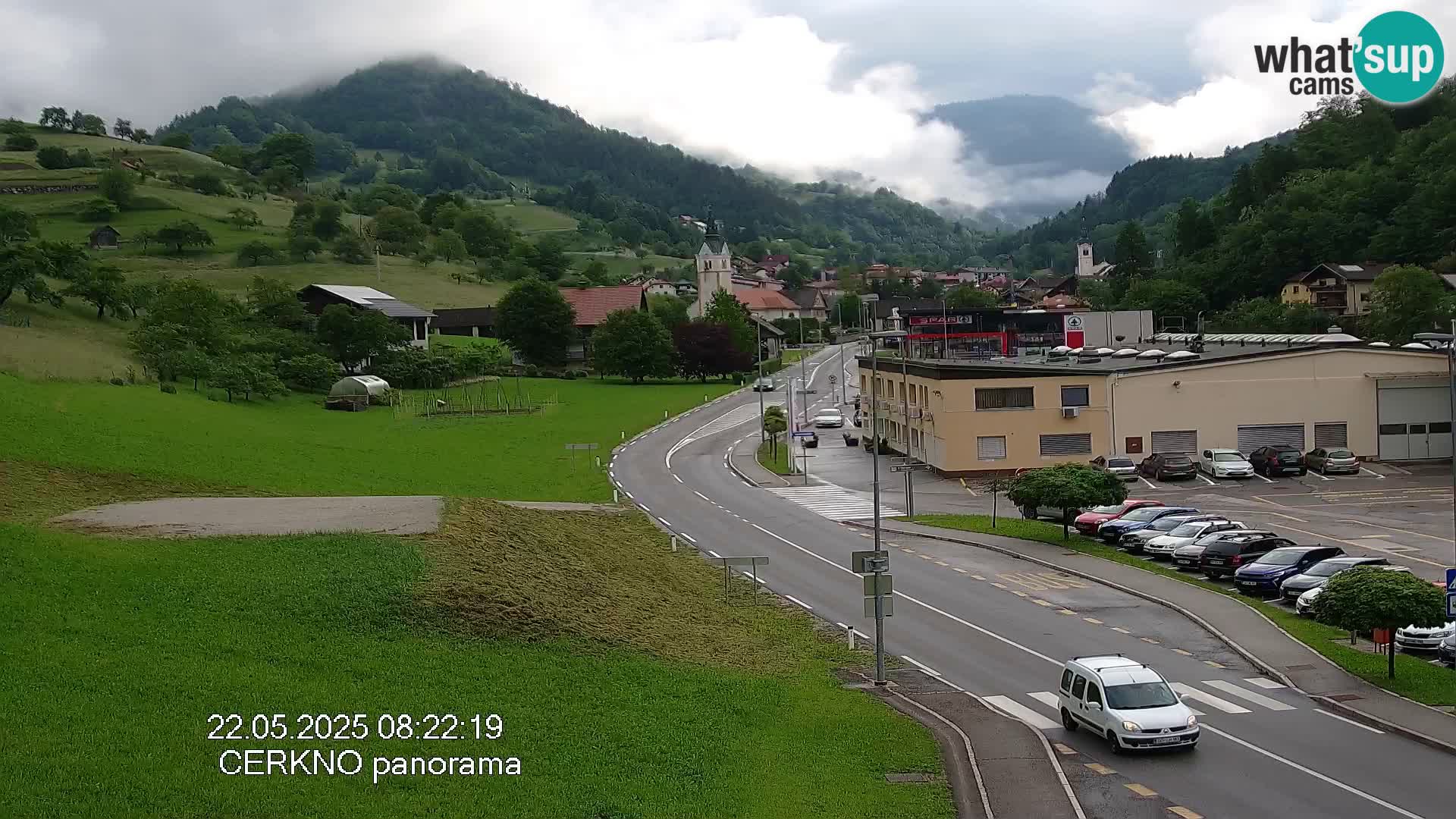 Webcam Ingresso Città di Cerkno