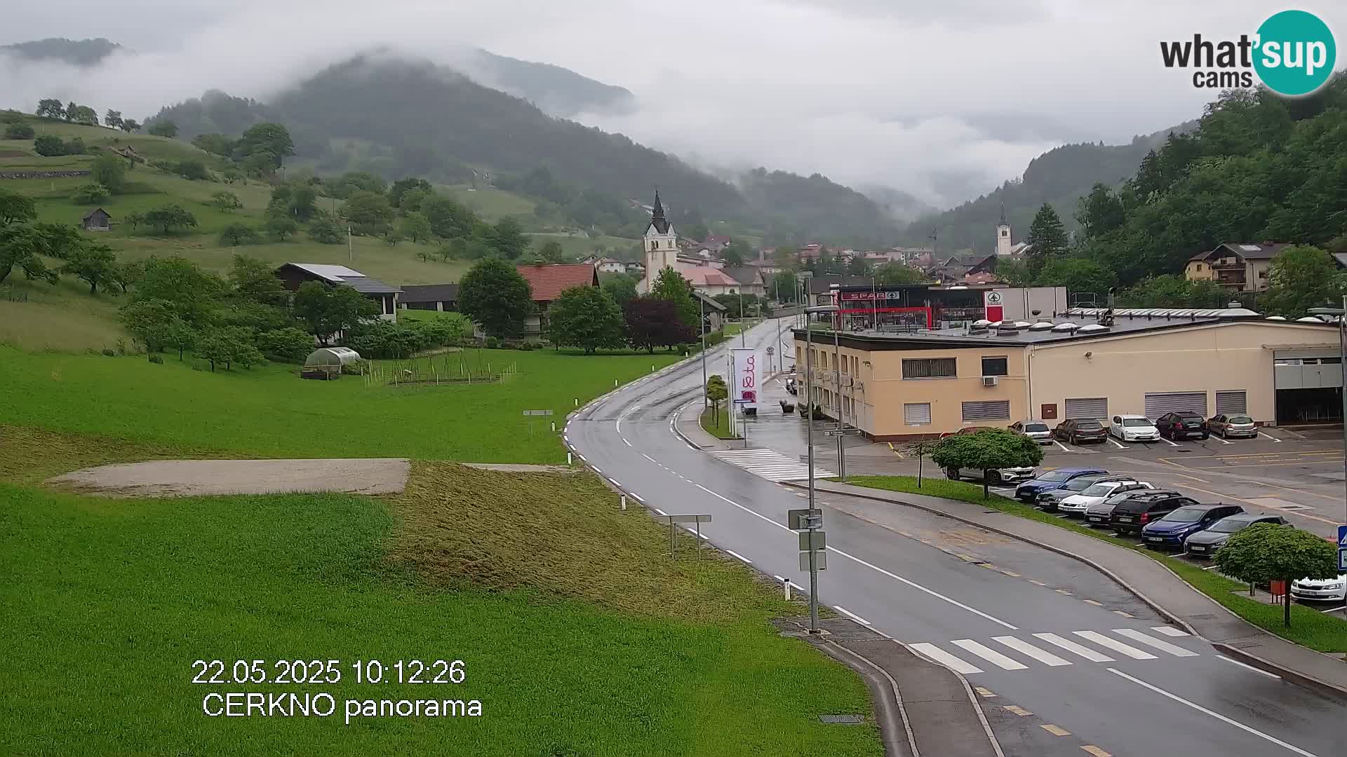 Webcam Ingresso Città di Cerkno