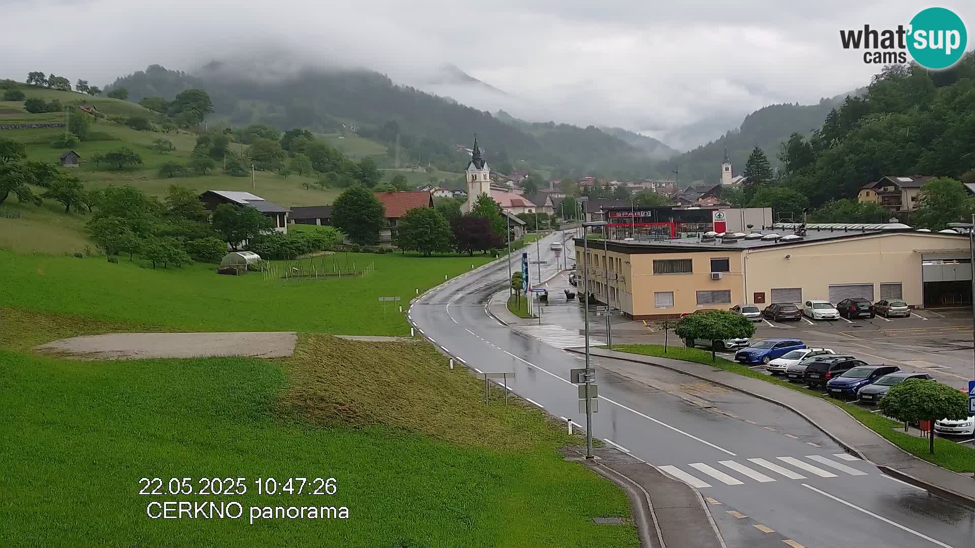 Cerkno Stadteingang Live-Webcam
