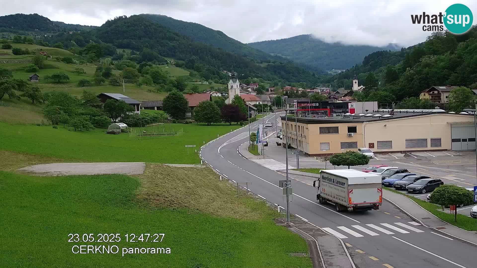Cerkno ulaz u grad – Kamera uživo