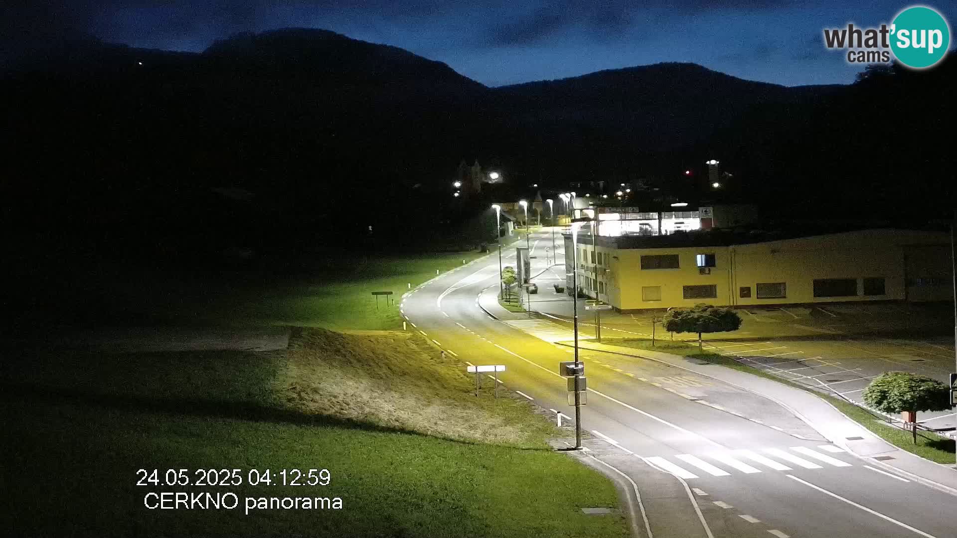 Cerkno ulaz u grad – Kamera uživo