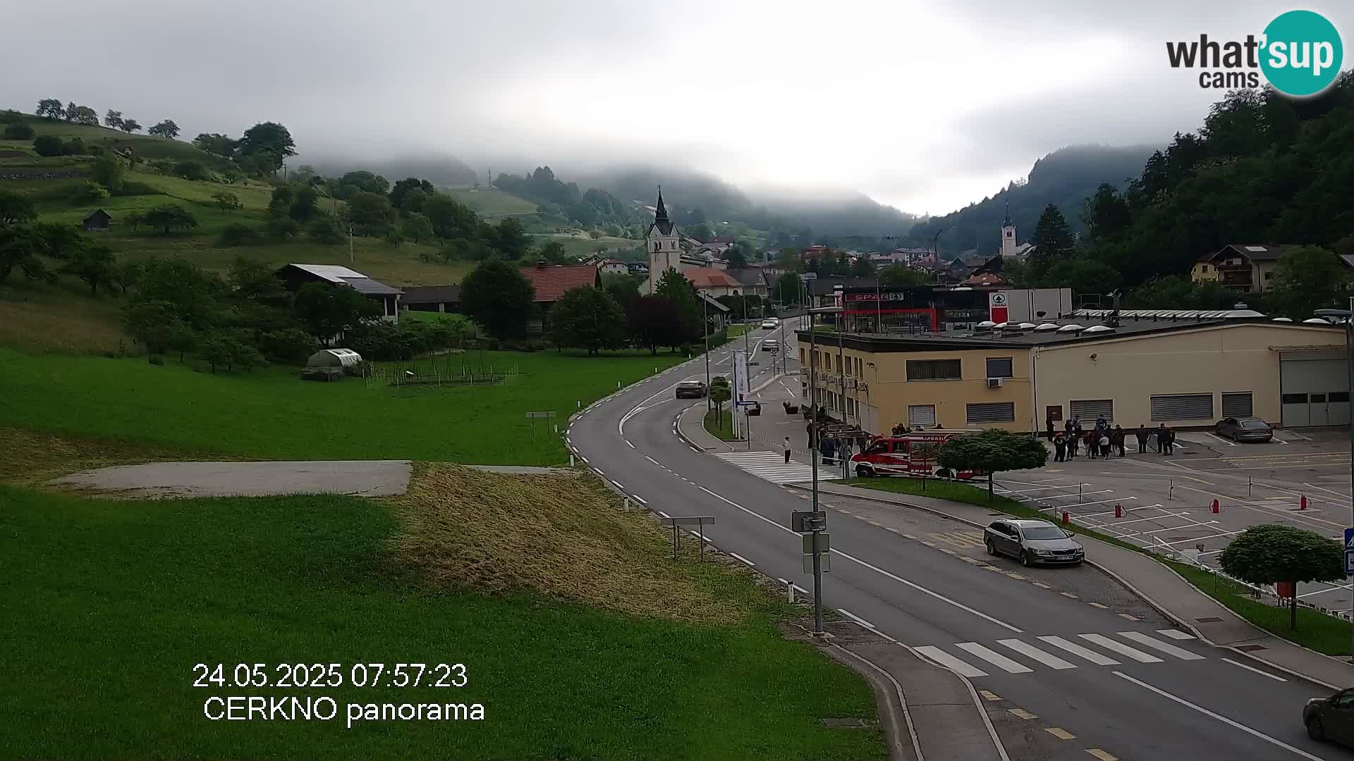 Cerkno Stadteingang Live-Webcam
