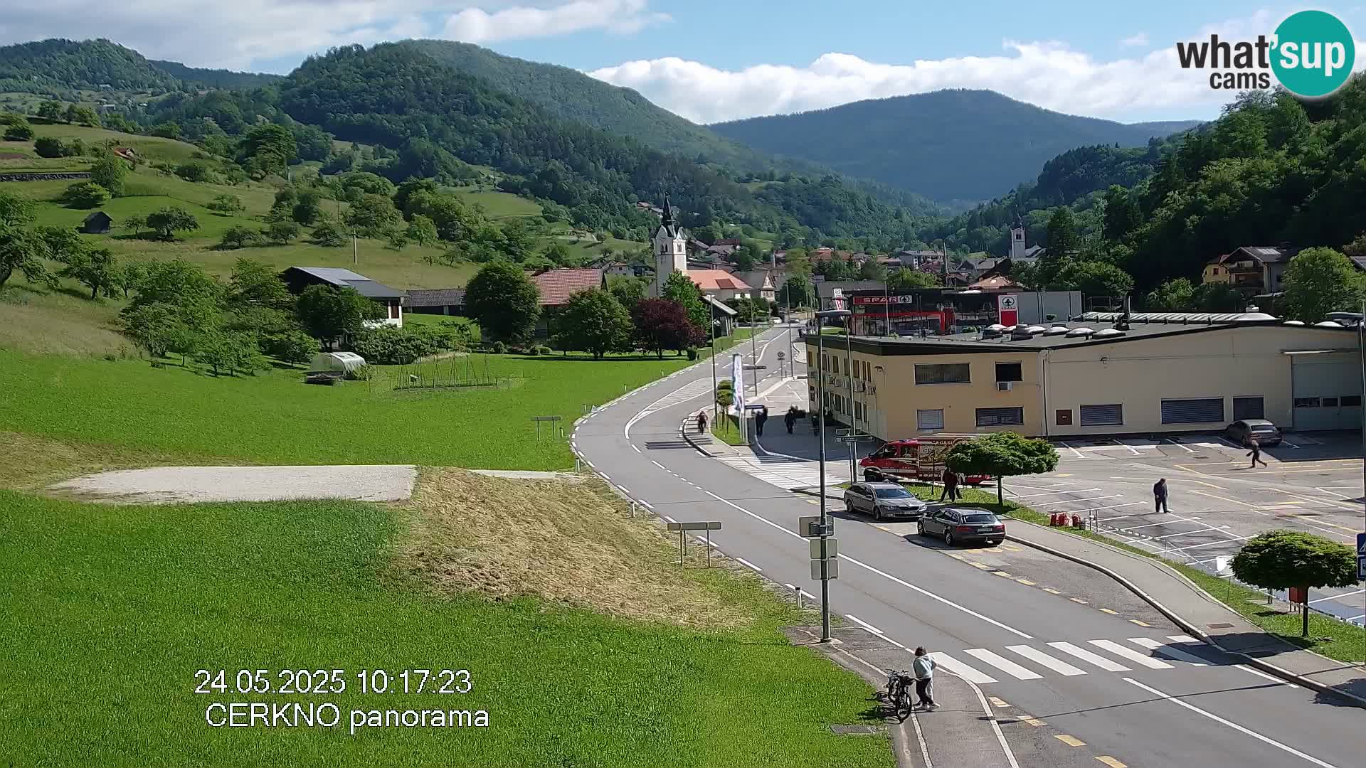 Webcam Ingresso Città di Cerkno