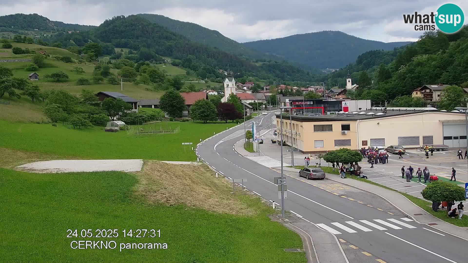 Cerkno Stadteingang Live-Webcam