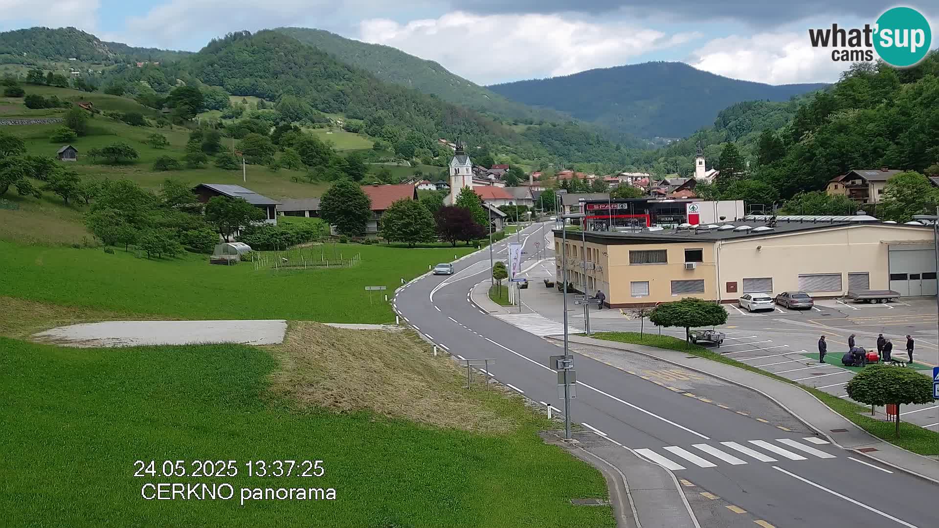 Cerkno Stadteingang Live-Webcam