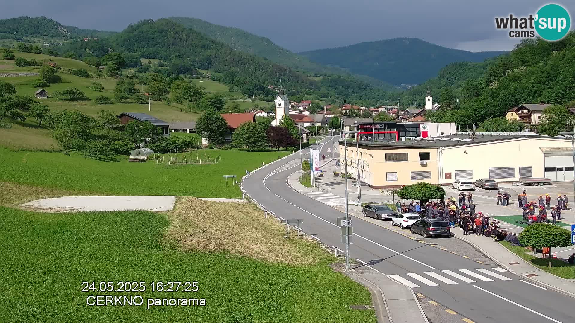 Webcam Ingresso Città di Cerkno